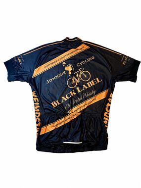 Weimostar Johnnie Walker Black Label Cycling Jersey XL Biker Streetwear